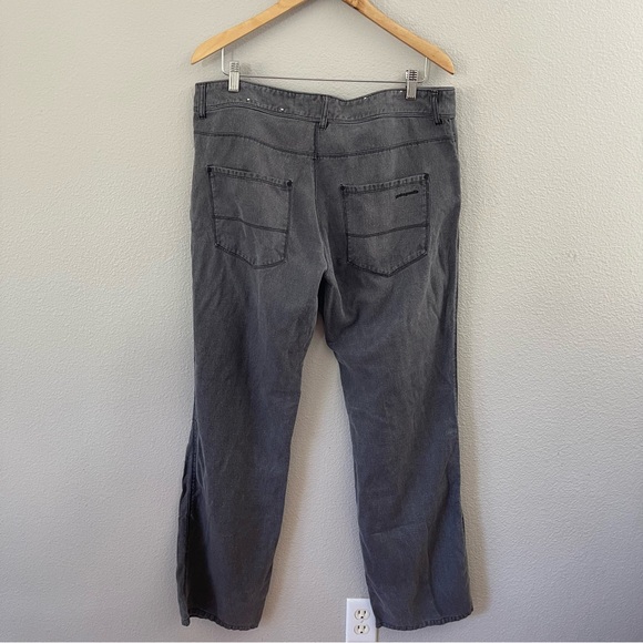 Patagonia Vintage 2000s Y2K Gray Hemp Blend  Chinos Size 36x33 - Picture 2 of 7